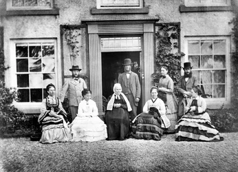 Portrait de famille victorien